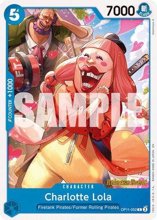 (OP11-052) Charlotte Lola - A Fist of Divine Speed Release Event Cards Normal