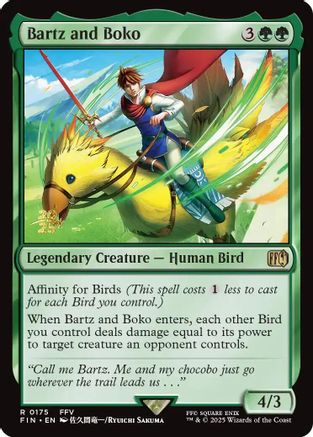 Bartz and Boko (PRE-175) - Prerelease Cards Foil