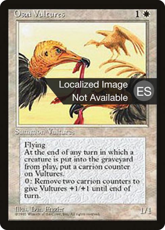 Osai Vultures (4BB-038) - Fourth Edition Foreign Black Border