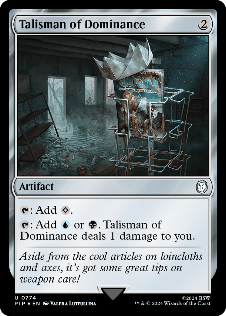 Talisman of Dominance (PIP-774) - Fallout Foil