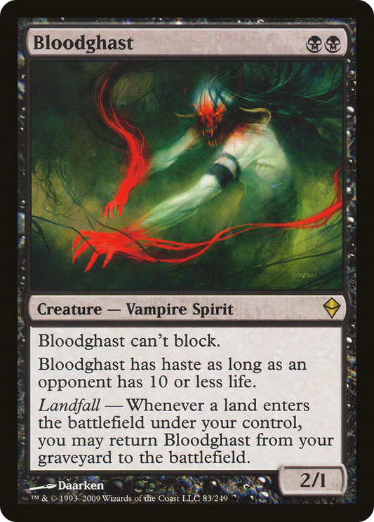 Bloodghast (ZEN-083) - Zendikar Foil
