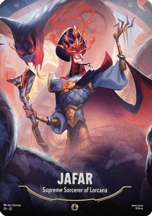 ()  Jafar - Supreme Sorcerer of Lorcana (Oversized) - Illumineer's Quest: Palace Heist  Normal