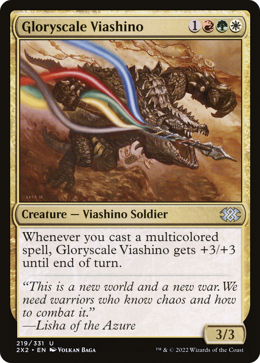 Gloryscale Viashino (2X2-219) - Double Masters 2022