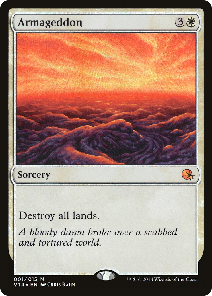 Armageddon (V14-001) - From the Vault: Annihilation Foil