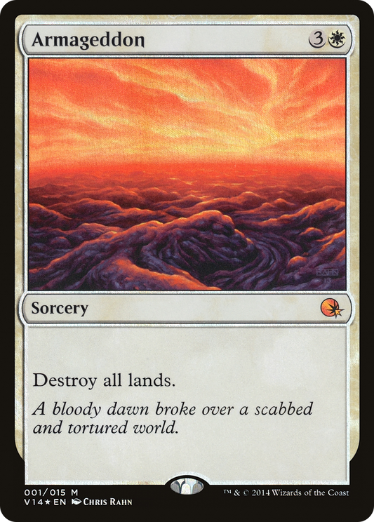 Armageddon (V14-001) - From the Vault: Annihilation Foil