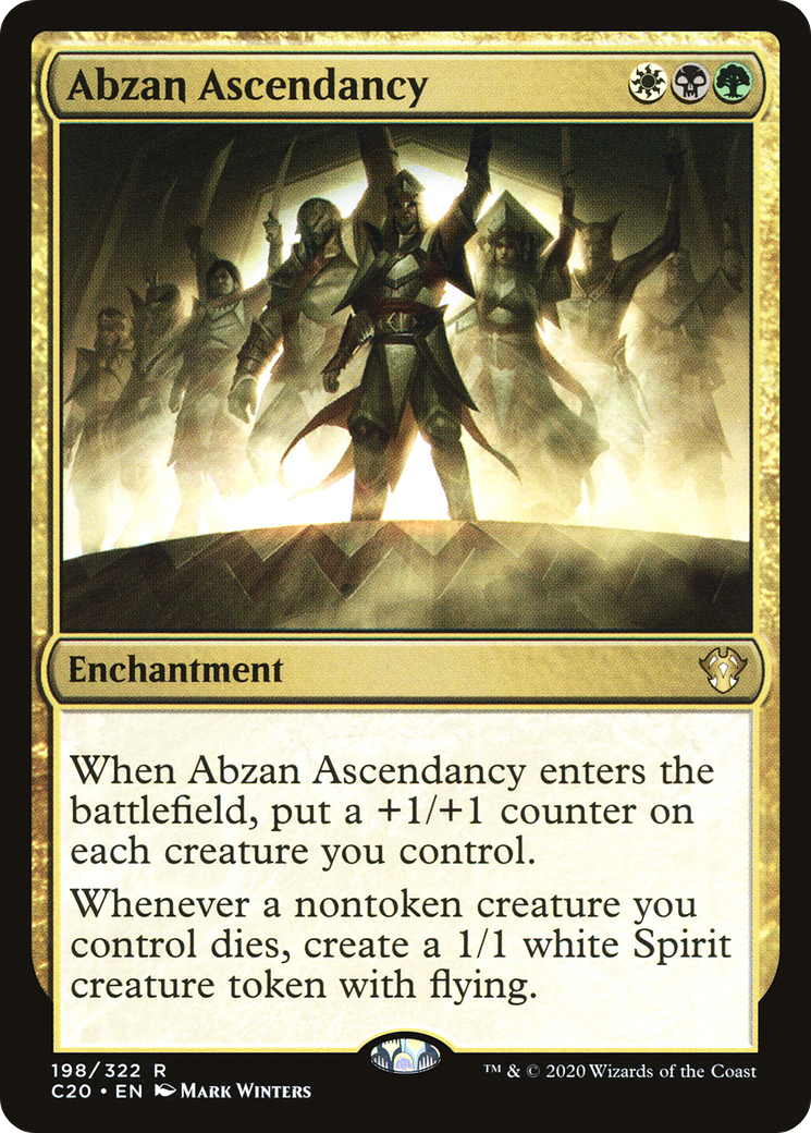 Abzan Ascendancy (C20-198) - Commander 2020