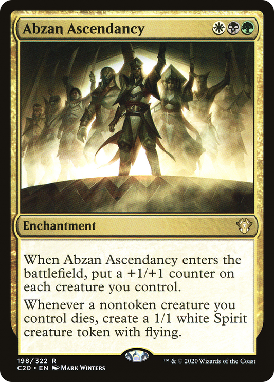 Abzan Ascendancy (C20-198) - Commander 2020