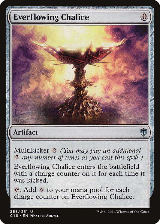 Everflowing Chalice (C16-253) - Commander 2016