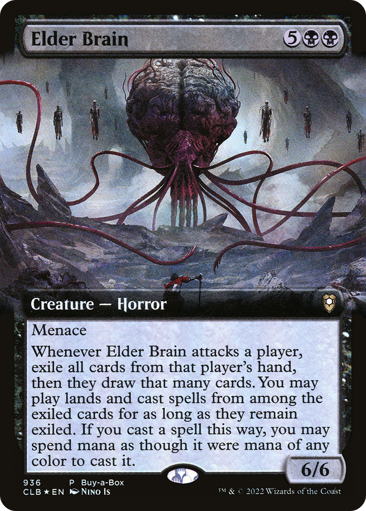 Elder Brain (CLB-936) - Commander Legends: Battle for Baldur's Gate: (Extended Art) Foil