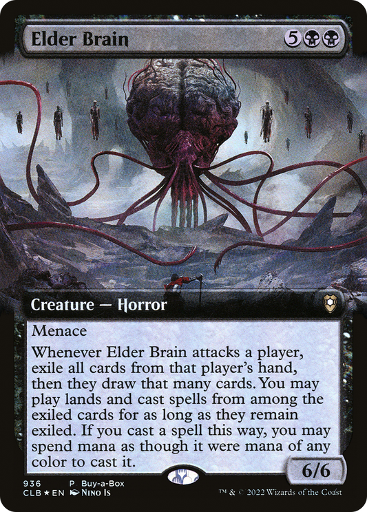 Elder Brain (CLB-936) - Commander Legends: Battle for Baldur's Gate: (Extended Art) Foil