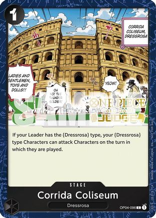 (OP04-096) Corrida Coliseum (Judge Pack Vol. 6) - One Piece Promotion Cards Foil
