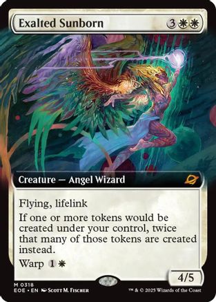 Exalted Sunborn (Extended Art)  (EOE-318) - Edge of Eternities