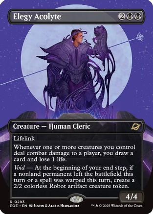 Elegy Acolyte (Borderless)  (EOE-293) - Edge of Eternities