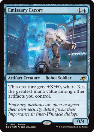 Emissary Escort (EOE Bundle)  (UMP-399) - Unique and Miscellaneous Promos Foil