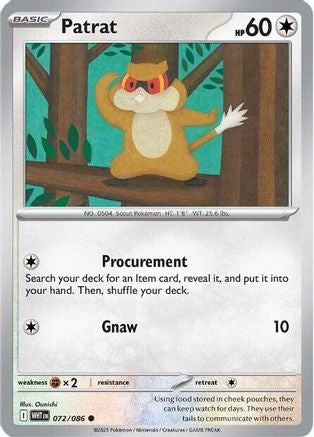 Patrat (72/086) - SV White Flare  - Common
