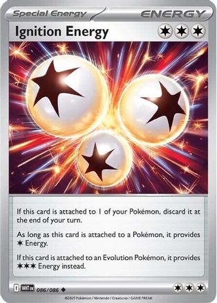 Ignition Energy (86) - SV White Flare  - Uncommon