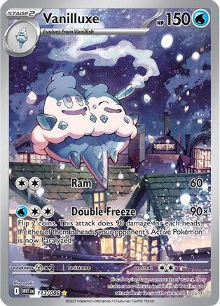 Vanilluxe (113/086) - SV White Flare Holofoil - Illustration Rare