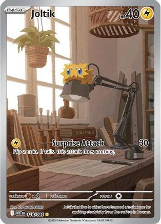 Joltik (116/086) - SV White Flare Holofoil - Illustration Rare