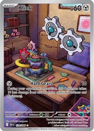 Klink (139/086) - SV Black Bolt Holofoil - Illustration Rare