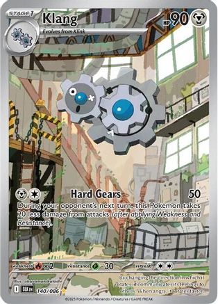 Klang (140/086) - SV Black Bolt Holofoil - Illustration Rare