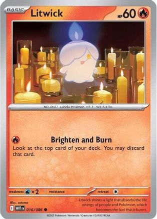 Litwick (16/086) - SV White Flare  - Common