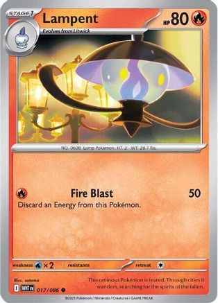 Lampent (17/086) - SV White Flare  - Common