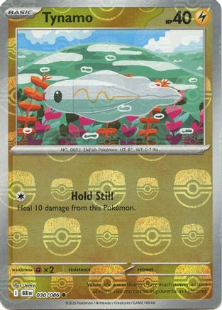 Tynamo (Master Ball Pattern) (30/086) - SV Black Bolt Holofoil - Common