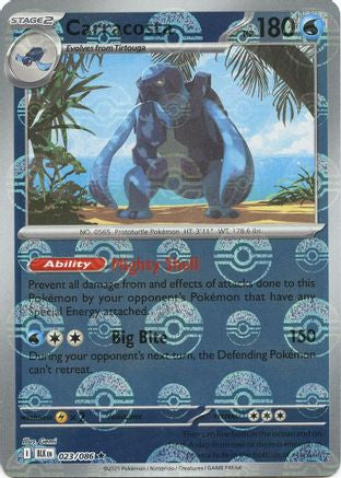 Carracosta (Poke Ball Pattern) (23/086) - SV Black Bolt Holofoil - Rare