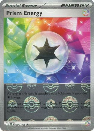 Prism Energy (Poke Ball Pattern) (86) - SV Black Bolt Holofoil - Uncommon