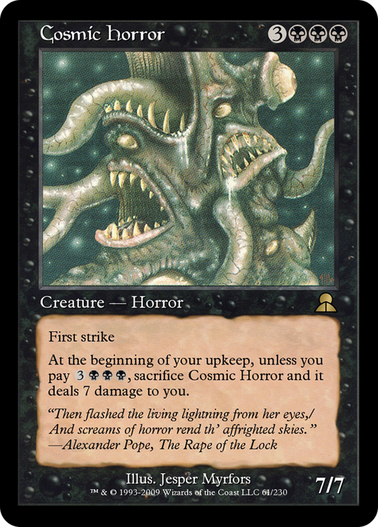 Cosmic Horror (ME3-061) - Masters Edition III Foil