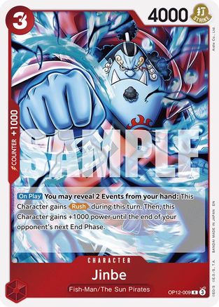 (OP12-009) Jinbe - Legacy of the Master Foil