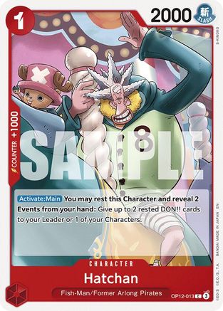 (OP12-013) Hatchan - Legacy of the Master Normal