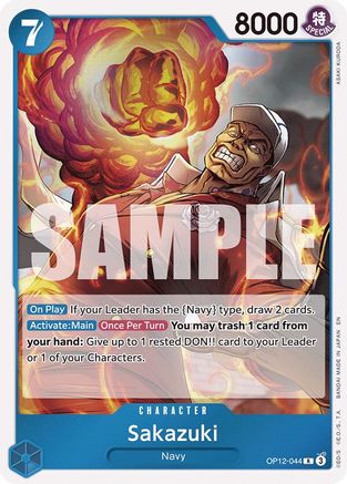 (OP12-044) Sakazuki - Legacy of the Master Foil