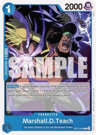 (OP12-054) Marshall.D.Teach - Legacy of the Master Normal