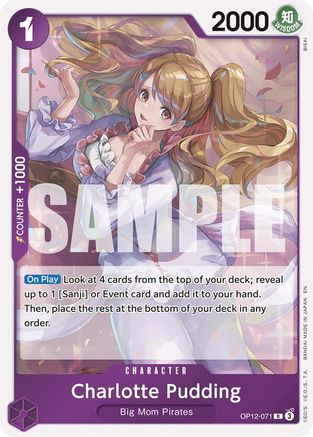 (OP12-071) Charlotte Pudding - Legacy of the Master Foil