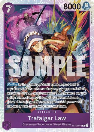 (OP12-073) Trafalgar Law (073) - Legacy of the Master Foil