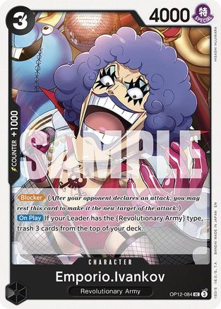 (OP12-084) Emporio.Ivankov (084) - Legacy of the Master Normal