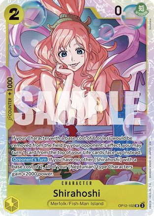 (OP12-102) Shirahoshi - Legacy of the Master Foil