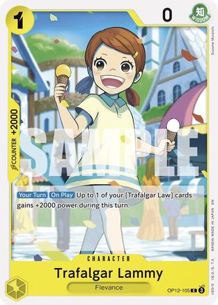 (OP12-105) Trafalgar Lammy - Legacy of the Master Normal
