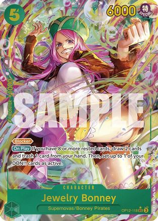 (OP12-118) Jewelry Bonney (118) (Alternate Art) - Legacy of the Master Foil