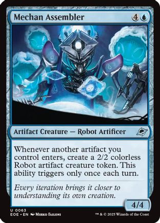 Mechan Assembler  (EOE-063) - Edge of Eternities Foil