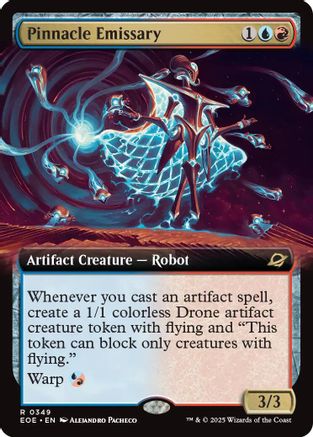 Pinnacle Emissary (Extended Art)  (EOE-349) - Edge of Eternities