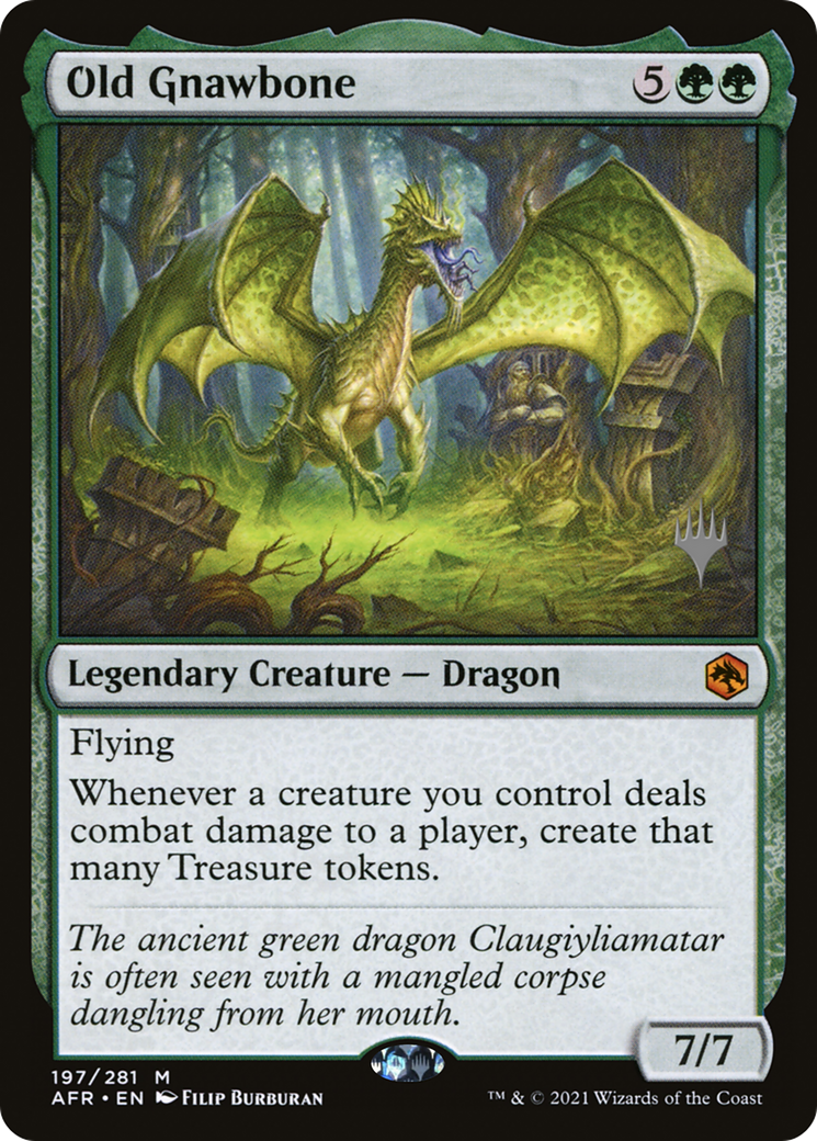 Old Gnawbone (PPAFR-197) - Adventures in the Forgotten Realms Promos Foil (Promo Pack)