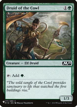 Druid of the Cowl  (LIST-177) - The List Reprints