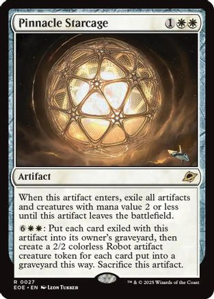Pinnacle Starcage  (EOE-027) - Edge of Eternities Foil