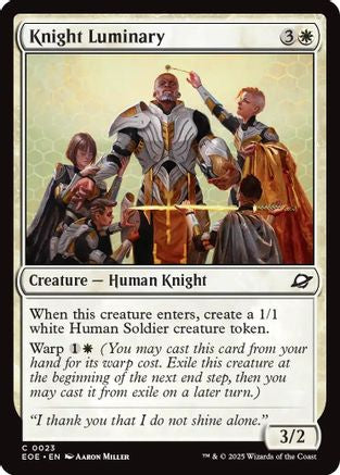 Knight Luminary  (EOE-023) - Edge of Eternities