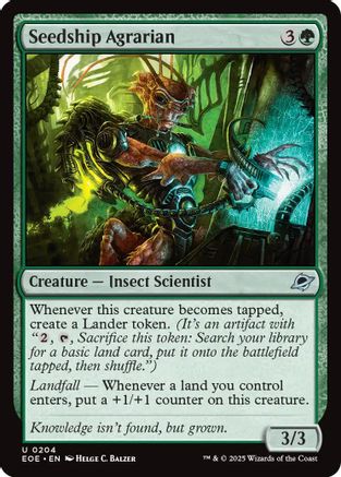 Seedship Agrarian  (EOE-204) - Edge of Eternities Foil
