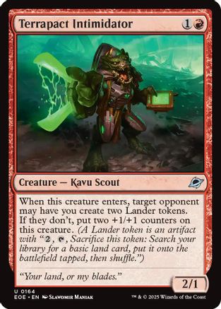 Terrapact Intimidator  (EOE-164) - Edge of Eternities