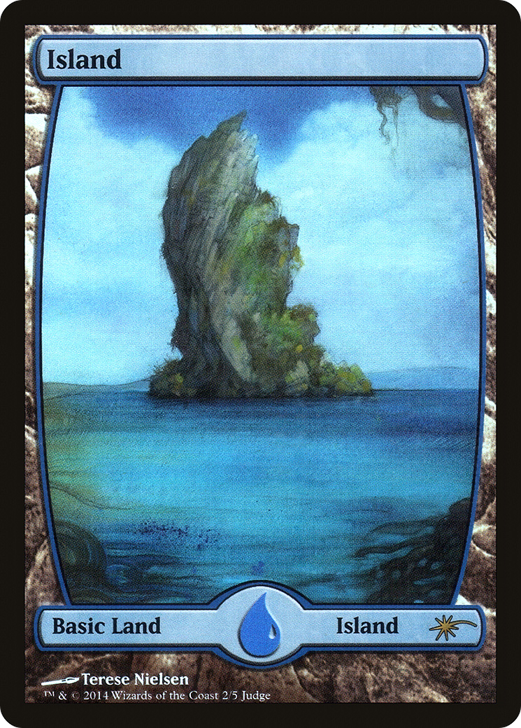 Island (J14-02★) - Judge Gift Cards 2014 Foil