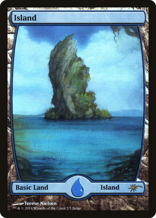 Island (J14-02★) - Judge Gift Cards 2014 Foil